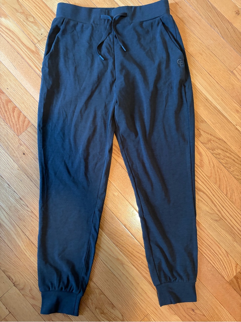 New Cozy Earth brushed bamboo Women's Black Jogger Pants with Drawstring